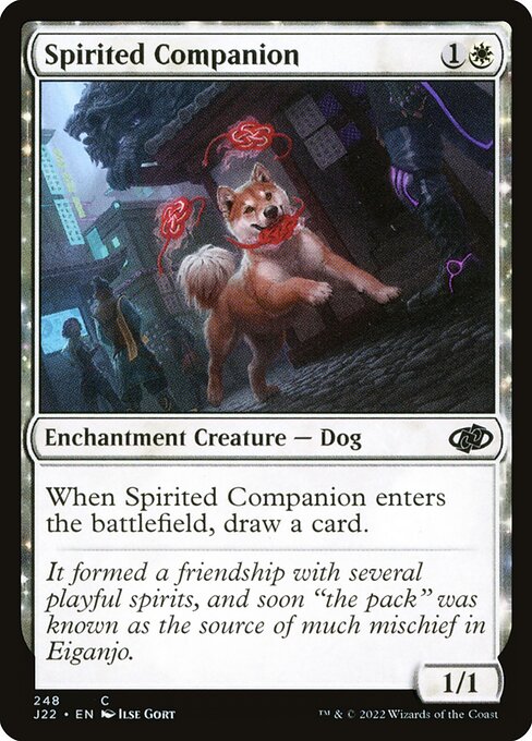 Jumpstart 2022 - 248 - Spirited Companion - Common