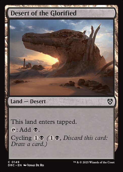Aetherdrift Commander - 149 - Desert of the Glorified - Common