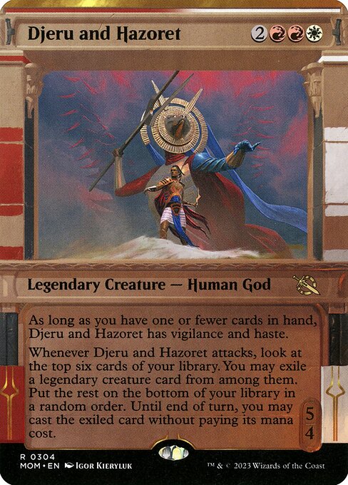 March of the Machine - 304 - Djeru and Hazoret - Rare