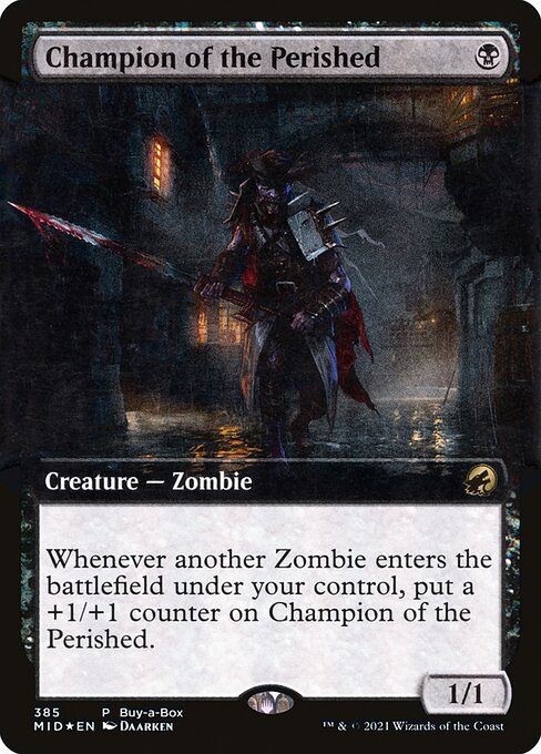 Innistrad: Midnight Hunt - 385 - Champion of the Perished - Rare