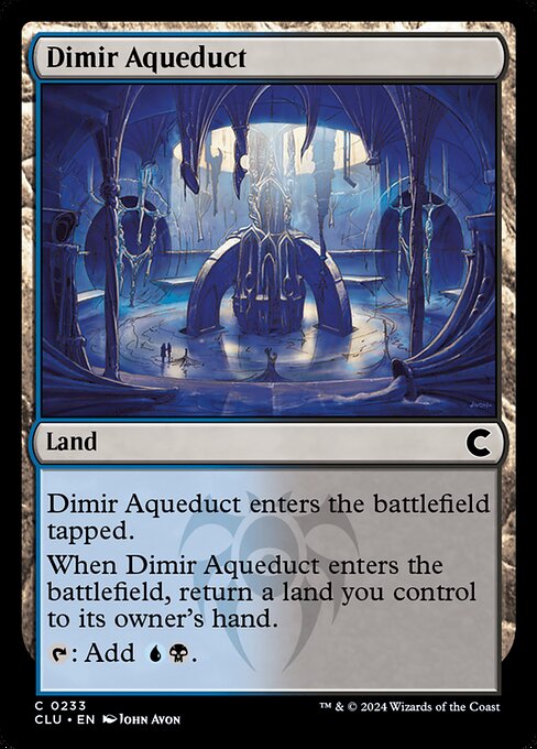 Ravnica: Clue Edition - 233 - Dimir Aqueduct - Common
