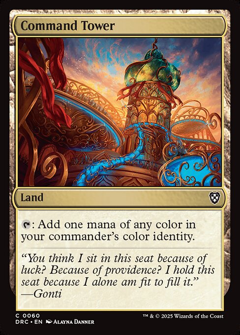 Aetherdrift Commander - 60 - Command Tower - Common