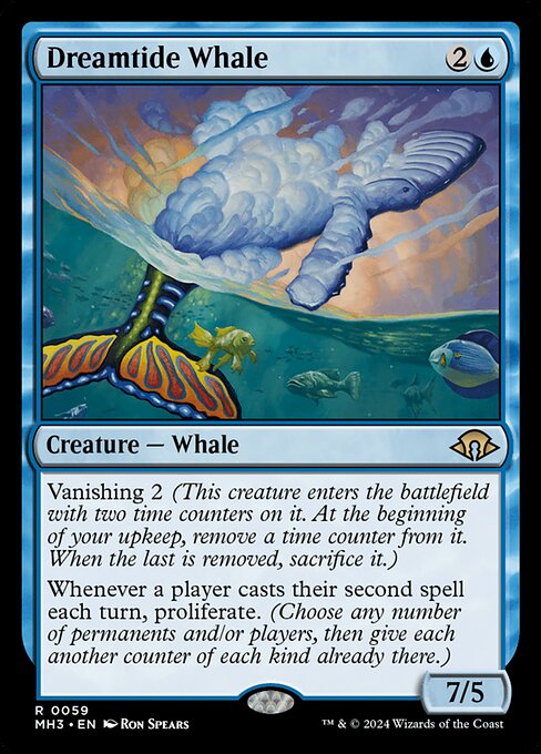 Modern Horizons 3 - 59 - Dreamtide Whale - Rare