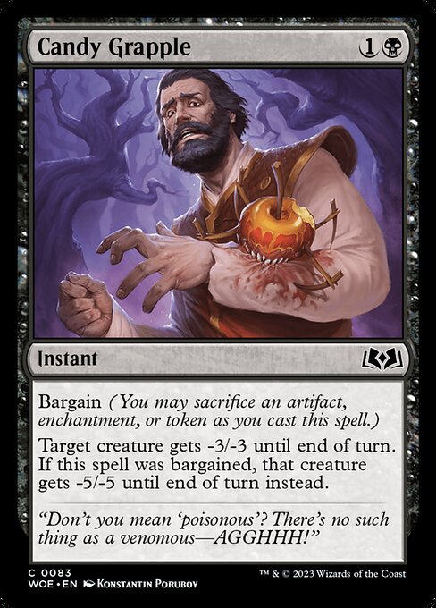 Wilds of Eldraine - 83 - Candy Grapple - Common - Foil