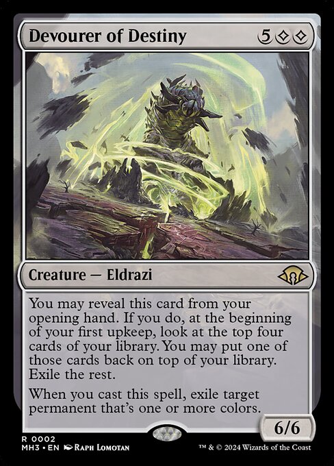 Modern Horizons 3 - 2 - Devourer of Destiny - Rare