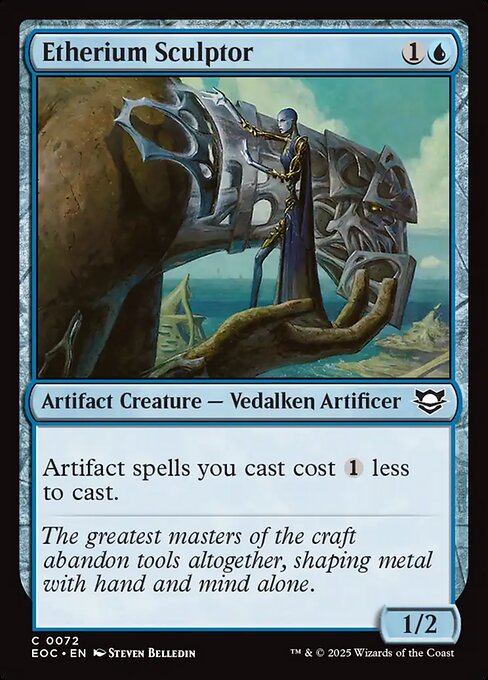 Edge of Eternities Commander - 72 - Etherium Sculptor - Common