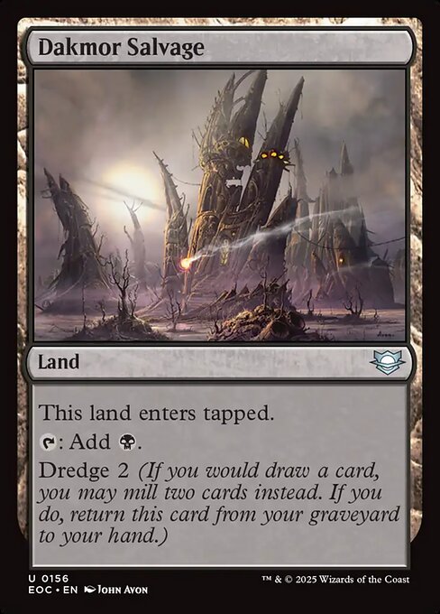 Edge of Eternities Commander - 156 - Dakmor Salvage - Uncommon