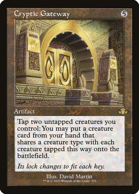 Dominaria Remastered - 376 - Cryptic Gateway - Rare