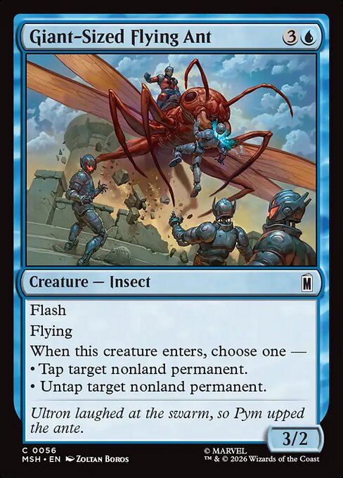 Marvel Super Heroes - 56 - Giant-Sized Flying Ant - Common
