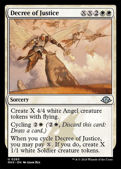 Modern Horizons 3 - 263 - Decree of Justice - Uncommon