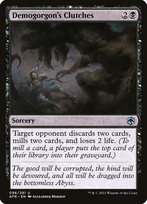 Adventures in the Forgotten Realms - 96 - Demogorgon's Clutches - Uncommon - Foil