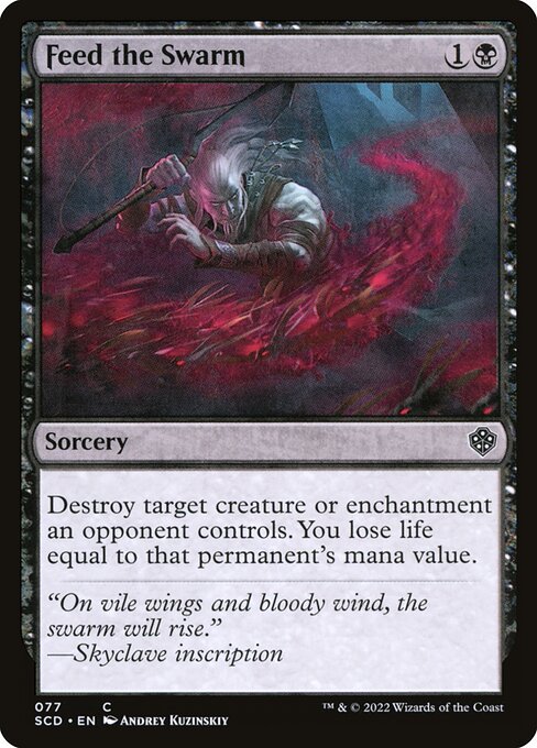 Starter Commander Decks - 77 - Feed the Swarm - Common