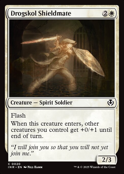 Innistrad Remastered - 20 - Drogskol Shieldmate - Common
