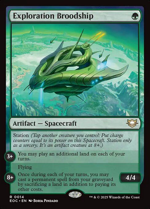 Edge of Eternities Commander - 14 - Exploration Broodship - Rare