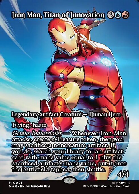 Marvel Universe - 91 - Iron Man, Titan of Innovation - Mythic