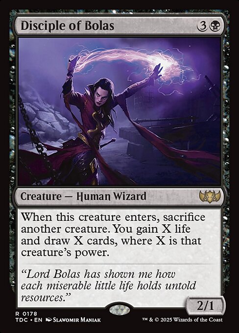 Tarkir: Dragonstorm Commander - 178 - Disciple of Bolas - Rare