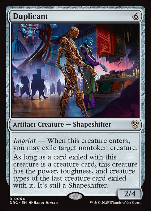 Aetherdrift Commander - 54 - Duplicant - Rare