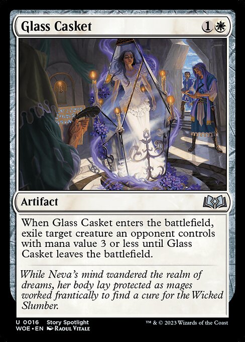Wilds of Eldraine - 16 - Glass Casket - Uncommon - Foil
