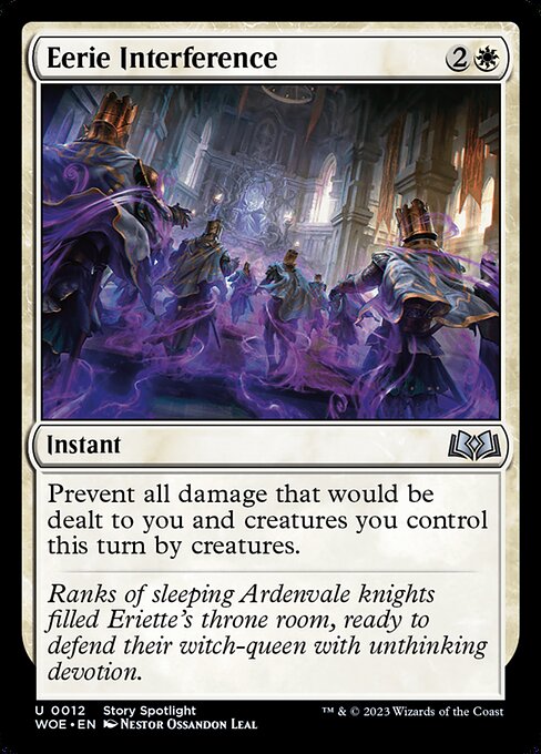 Wilds of Eldraine - 12 - Eerie Interference - Uncommon - Foil