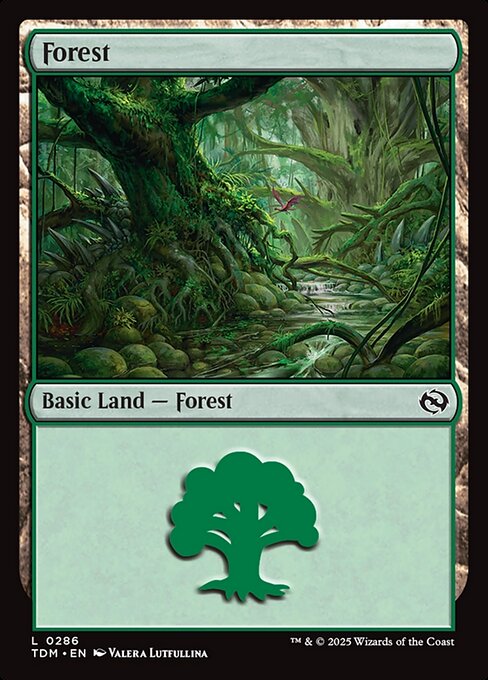 Tarkir: Dragonstorm - 286 - Forest - Common