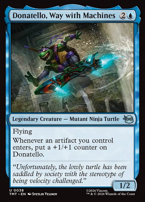 Teenage Mutant Ninja Turtles - 38 - Donatello, Way with Machines - Uncommon