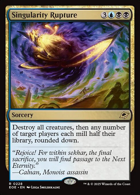 Edge of Eternities - 228 - Singularity Rupture - Rare