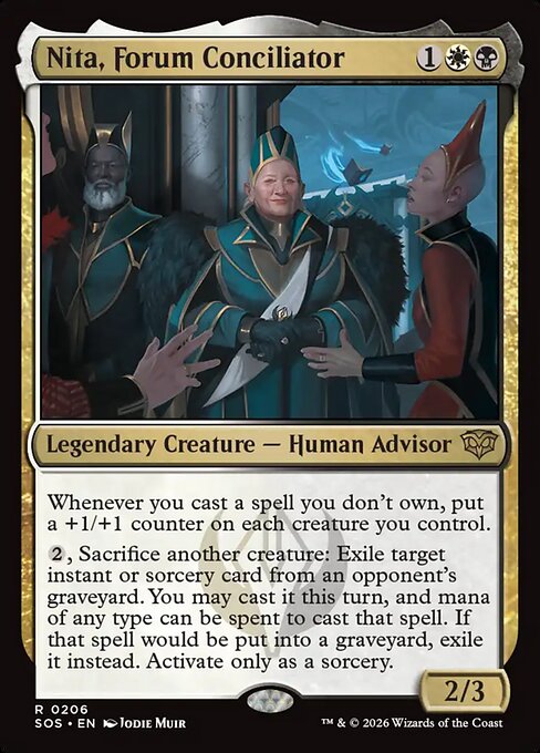 Secrets of Strixhaven - 206 - Nita, Forum Conciliator - Rare