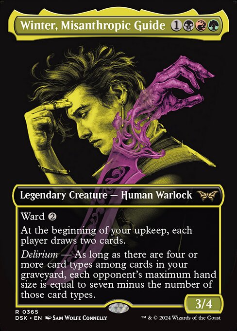 Duskmourn: House of Horror - 365 - Winter, Misanthropic Guide - Rare