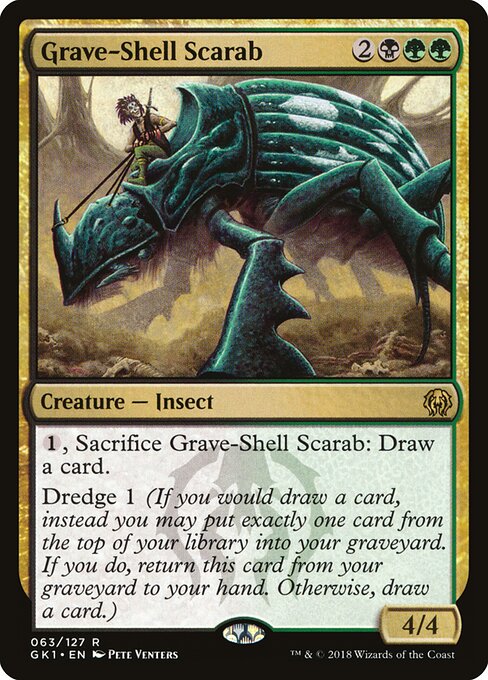 GRN Guild Kit - 63 - Grave-Shell Scarab - Rare