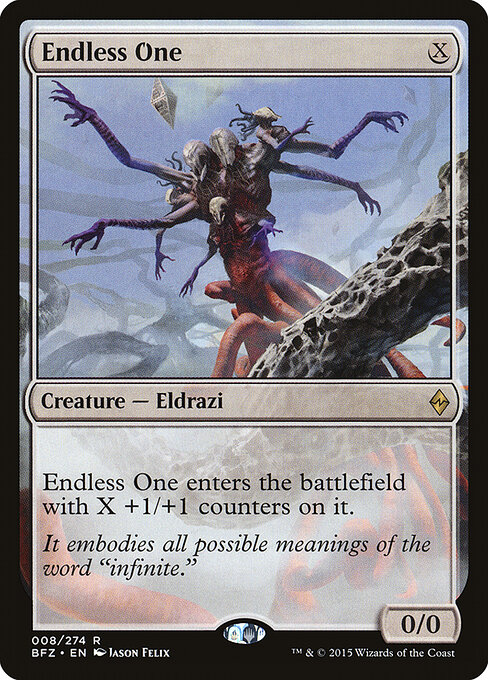 Battle for Zendikar - 8 - Endless One - Rare