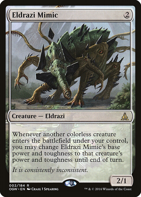 Oath of the Gatewatch - 2 - Eldrazi Mimic - Rare