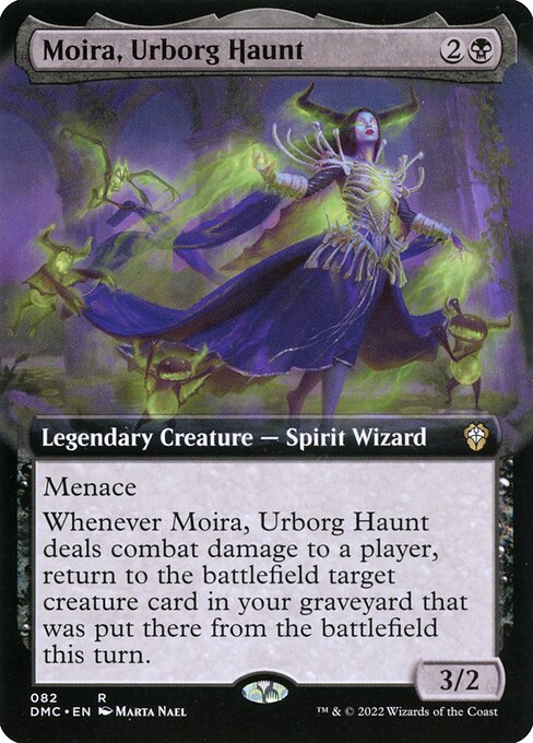 Dominaria United Commander - 82 - Moira, Urborg Haunt - Rare