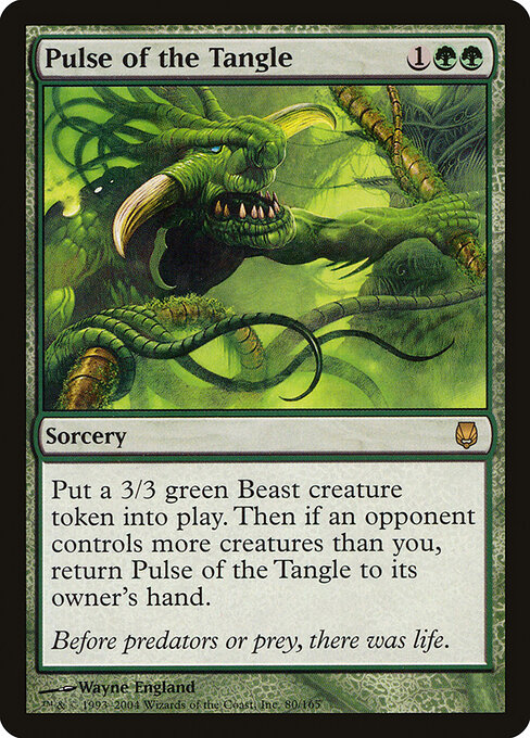 Darksteel - 80 - Pulse of the Tangle - Rare