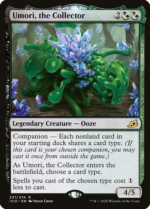 Ikoria: Lair of Behemoths - 231 - Umori, the Collector - Rare - Showcase Foil