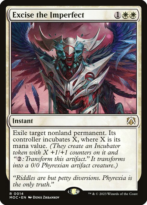 March of the Machine Commander - 14 - Excise the Imperfect - Rare