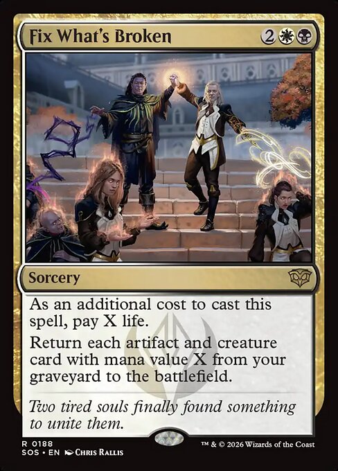 Secrets of Strixhaven - 188 - Fix What's Broken - Rare
