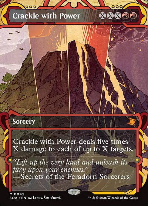 Secrets of Strixhaven Mystical Archive - 42 - Crackle with Power - Mythic