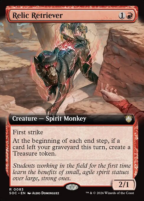 Secrets of Strixhaven Commander - 83 - Relic Retriever - Rare