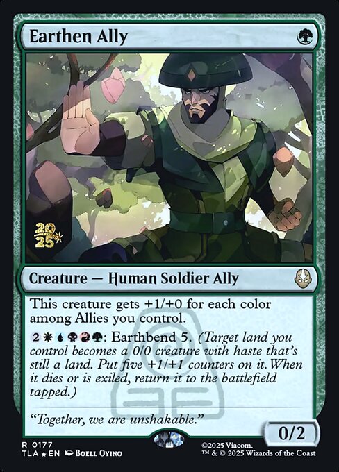 Avatar: The Last Airbender Promos - 177s - Earthen Ally - Rare