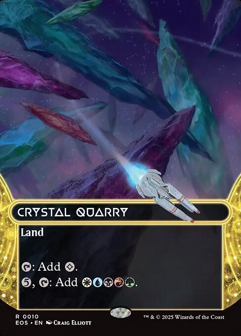 Edge of Eternities: Stellar Sights - 10 - Crystal Quarry - Rare