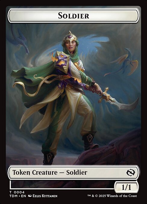 Tarkir: Dragonstorm Tokens - 4 - Soldier - Common