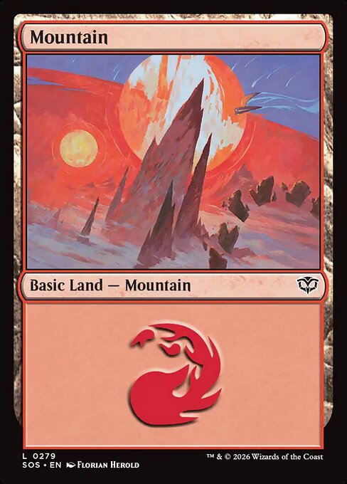 Secrets of Strixhaven - 279 - Mountain - Common