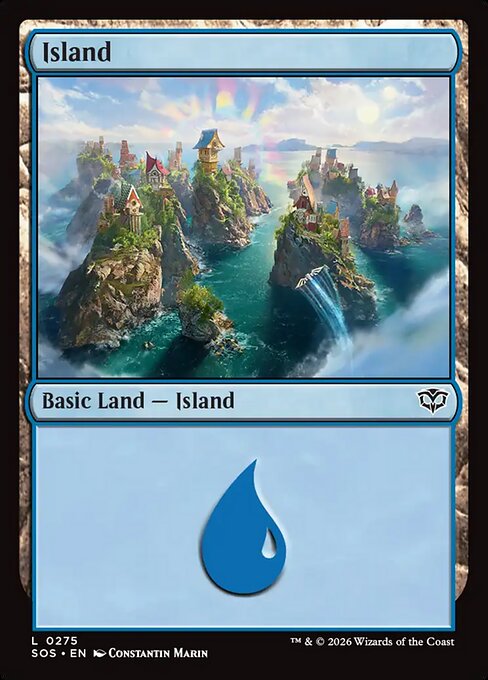 Secrets of Strixhaven - 275 - Island - Common