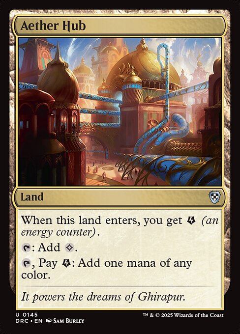 Aetherdrift Commander - 145 - Aether Hub - Uncommon