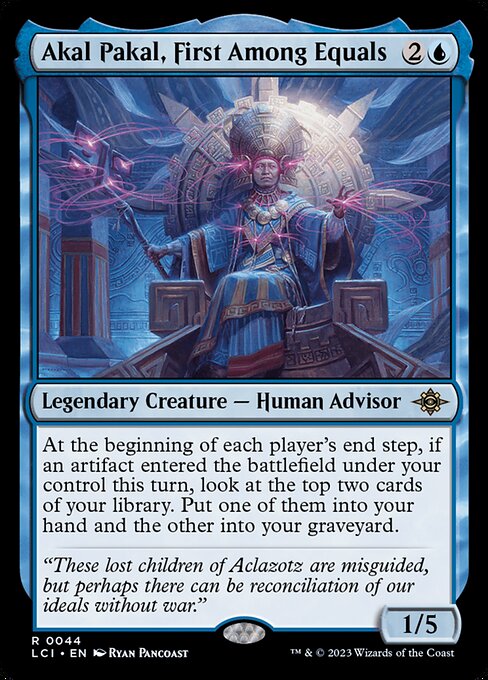 The Lost Caverns of Ixalan - 44 - Akal Pakal, First Among Equals - Rare