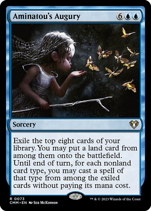 Commander Masters - 73 - Aminatou's Augury - Rare