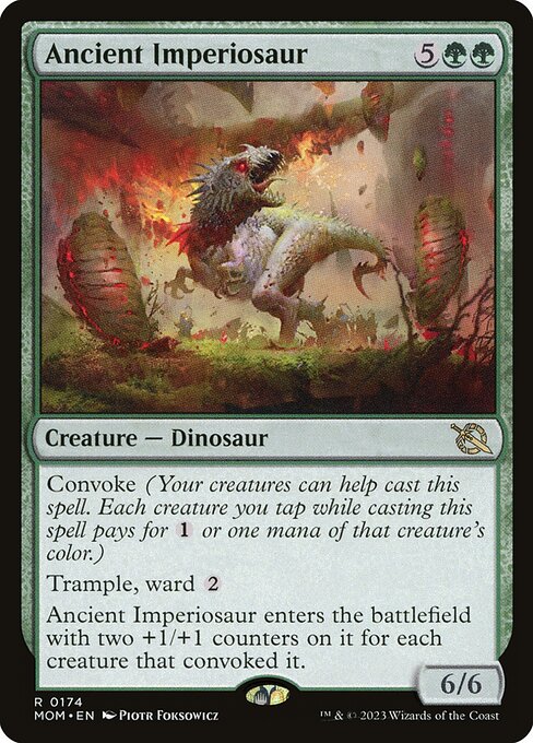 March of the Machine - 174 - Ancient Imperiosaur - Rare