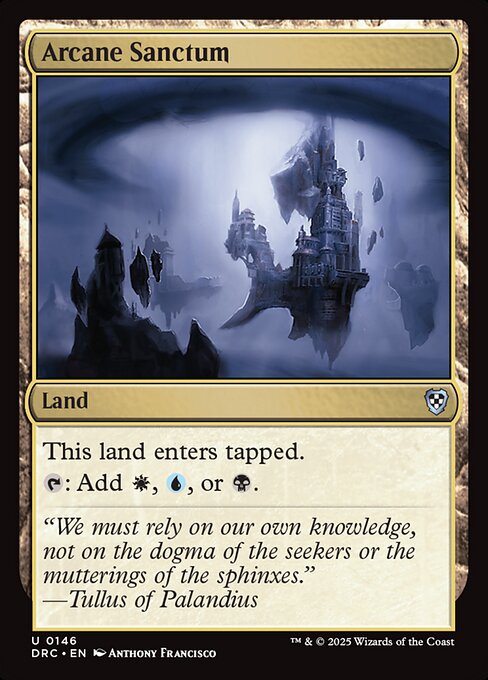 Aetherdrift Commander - 146 - Arcane Sanctum - Uncommon