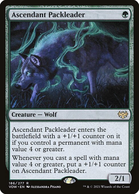 Innistrad: Crimson Vow - 186 - Ascendant Packleader - Rare