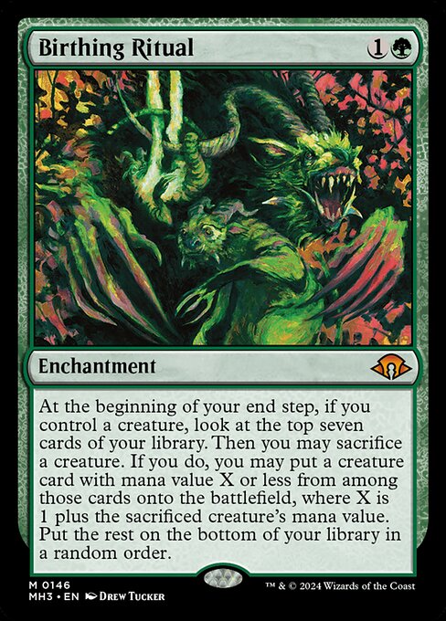 Modern Horizons 3 - 146 - Birthing Ritual - Mythic